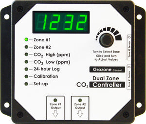 CO2D 0-5000 PPM DUAL ZONE CO2 CONTROLLER