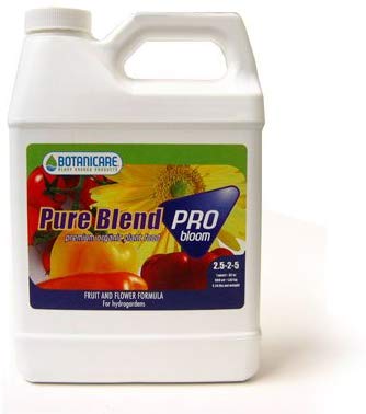Botanicare - Pure Blend Pro Bloom Hydro Fertilizer - 1 L / 4 L / 10 L