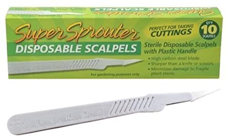 Super Sprouter - Sterile Disposable Scalpel - Box of 10 or Individual