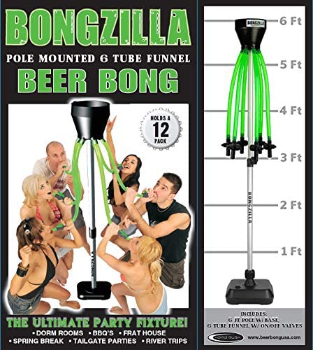 Bongzilla - Beer Bong with 6 Tubes