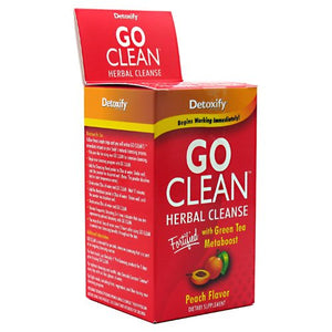 Detoxify Go Clean Peach Flavor