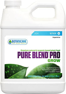 Botanicare - Pure Blend Pro Grow Fertilizer - 1 L / 4 L / 10 L / 19 L