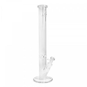 Gear Premium - 24" 9mm Thick Clear Straight Tube Bong W/Debossed Logo - $199
