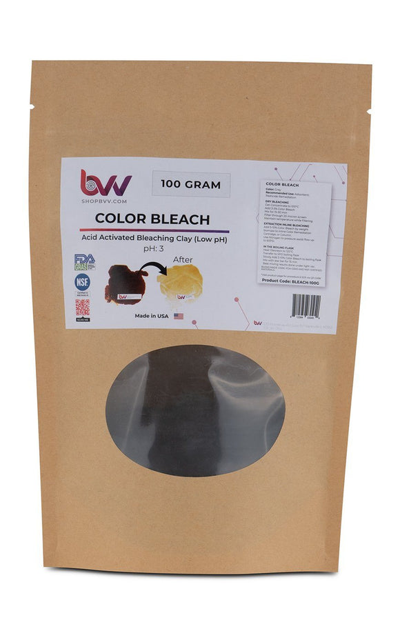 BVV (Best Value Vacs) - Color Bleach for Edible Oils *FDA & NSF Certified Material (Compares to T-41™)