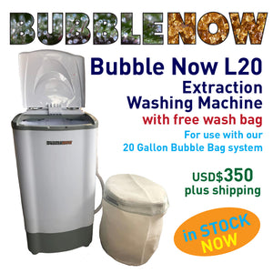 Bubble Now - 20 Gallon Extraction Washing Machine