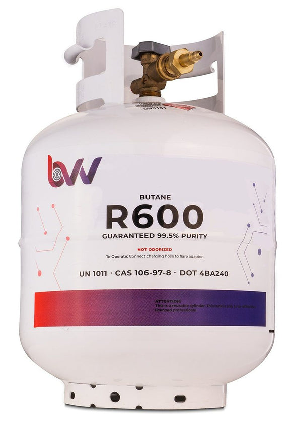 BVV (Best Value Vacs) - 20LB High Purity USA N-Butane - 99.5% Guaranteed