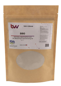 BVV (Best Value Vacs) - Pure-Flo® B80 Natural Bentonite for Bleaching & Decolorizing Edible Oils *FDA-GRAS