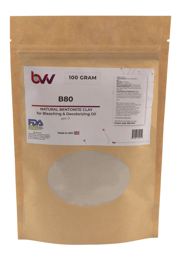 Pure-Flo® B80 Natural Bentonite for Bleaching & Decolorizing Edible Oils *FDA-GRAS