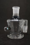 Thatcher Glass - 14mm and 18mm Accented Top w/ Opal UV Dry Ash Catcher - 90 Degree - Sizes & Colors Available - $160