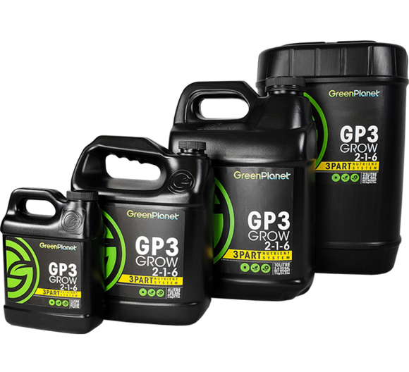 Green Planet - GP3 Grow Fertilizer - 23 L