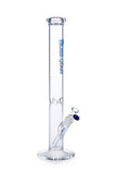 HOSS Glass - 18" Straight Bong Colored Logo - Colors Available - H089 - $130