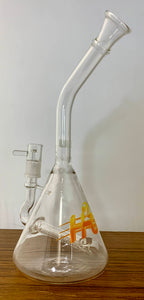 H20 Glass - 13.5" Inline Rig w/ Dome - $90