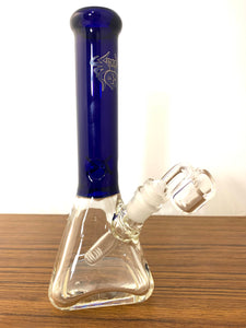 Xtreme Glass - 9.5" Square Beaker Rig w/ Banger - Colors Available - $70