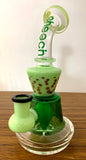 Cheech Glass - 8" Rig - Alien Head Model - Green [CHR45] - $120