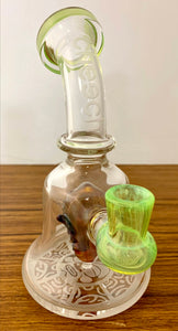 Cheech Glass - 7" Sculpted Sandblasted Rig - Head Model [CHR44] - $135