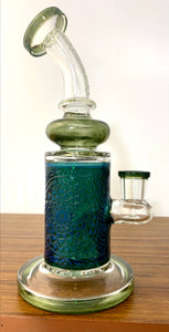Cheech Glass - 8.5" Rig - Mandala Model - Green [CHR42] - $120