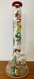 Cheech Glass - 16" Beaker Bong - Merry Cheechmas Model [CHB31] - $190