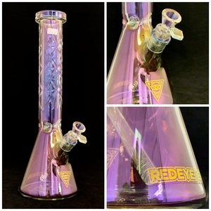RED EYE GLASS - 15" Beaker Bong w/ Matching Bowl - $129