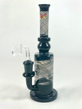 Red Eye Glass - Straight tube Rig w/ Banger - Colors Available - $120