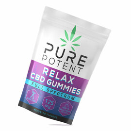 Pure Potent - 125MG Full Spectrum CBD - Relax Gummies