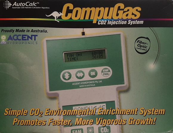 Co2 Injection System Accent Hydroponics CompuGas
