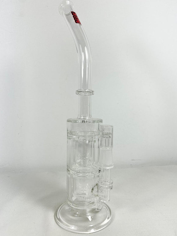 SYN Glass Rig Three Chambers Red Logo 12.5 inches - $399
