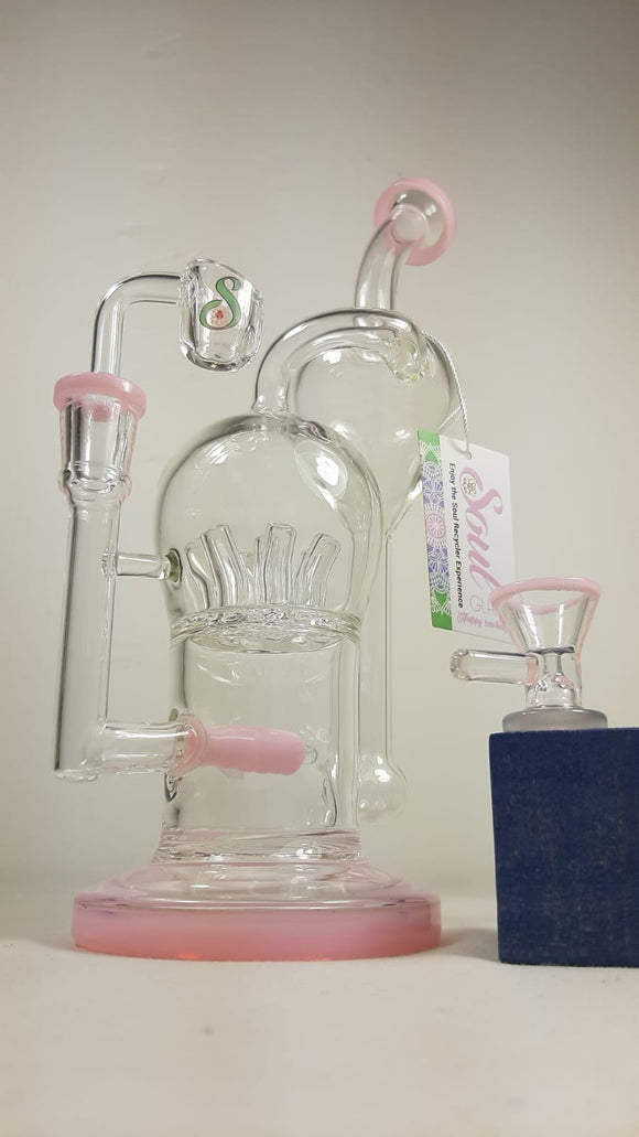 SOUL Rig PINK 10.5 inches w/ Matching Bowl & Banger Included