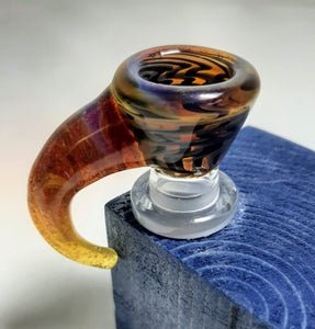 Mohawk Glass - 14mm Bowls (3 Holes) - Colors Available - $150