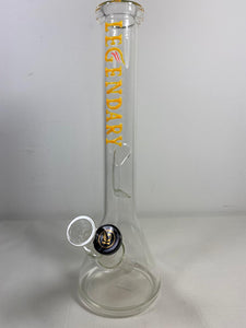 Legendary - 12.5" Beaker Bong w/ Raised Label - $60