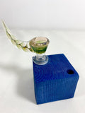 Algore Glass - 14mm Worked Up Horn Bowl (4 Holes) - Colors Available - $130