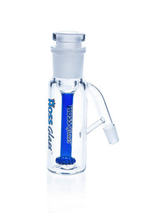 HOSS Glass - 14mm Ash Catcher w/ Removable Colored Showerhead Downstem 29mm to 18mm - Colors Available