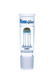 HOSS Glass - Dome Perc with Color Reversal - Build-a-Bong - $90