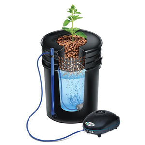 Alfred - DWC (Deep Water Culture) 5 Gallon Buckets 4 Plant System Kit