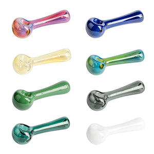 Red Eye Glass - 4.5" Spoon Hand Pipe - Colors Available - $35
