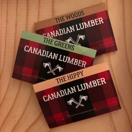 Canadian Lumber Rolling Papers with Filters Included