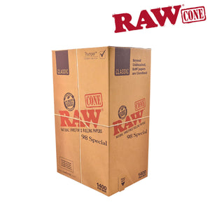 Raw - 98 Special Pre Rolled Cones - 1400 Cones