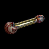 Red Eye Glass - 3.5" The Money Hand Pipe - Colors Available - $20