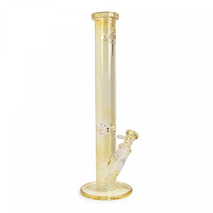 Gear Premium - 16" 9mm Thick Straight Tube Bong W/Debossed Logo - COLOR CHANGING - $160