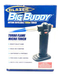 Blazer - Big Buddy Turbo Torch Stainless Steel - Colors Available