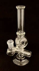 Ben Wilson Glass - 10" Clear Inline Bong 18mm Female Joint - $350