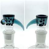 Princess Grandpa Glass - 18mm Horn Bowls w/ Opal (4 Holes) - Colors Available - $140