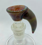 T Rex Glass - 18mm Colored Horn Bowl (1 Hole) - Colors Available - $60