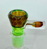 Eckardt Glass - 14mm Worked Bowl - Colors Available - $60