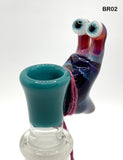 Browski Glass - 14mm Slug Bowl (1 Hole) - Colors Available - $130