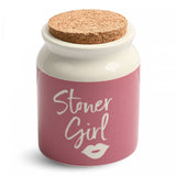 Stoner Girl Stash Jar - COLORS AVAILABLE - $20