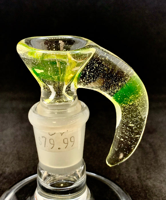 T Rex Glass - 18mm UV Rainbow Horn Bowl (1 holes) - (TR15) - $80