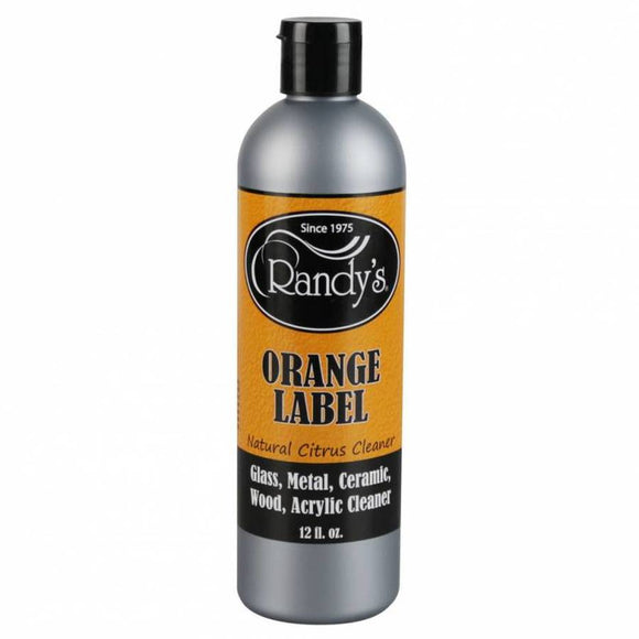 2x Randy's - Orange Label Bong Cleaning Liquid - 12 oz