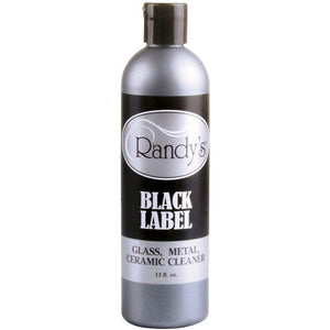 Randy's - Black Label Bong Cleaning Liquid - 12 oz