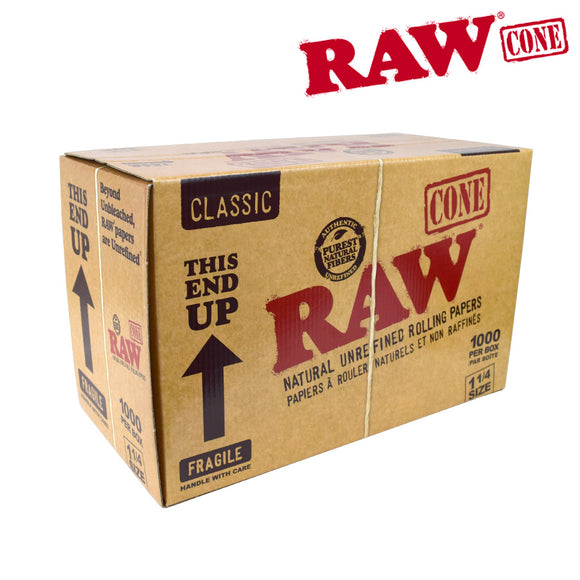 Raw - 1000 Classic 1¼ Pre Rolled Cones