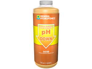 General Hydroponics - pH Down (pH-) - 1 L / 4 L